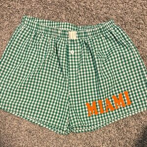 U Miami shorts